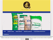 Tablet Screenshot of plastiguayas.com